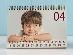 Kalender, Kalenderboxen als Tischaufsteller Geschenkartikel
